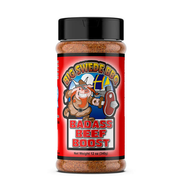 Badass Beef Boost 12ct Case - Big Swede BBQ