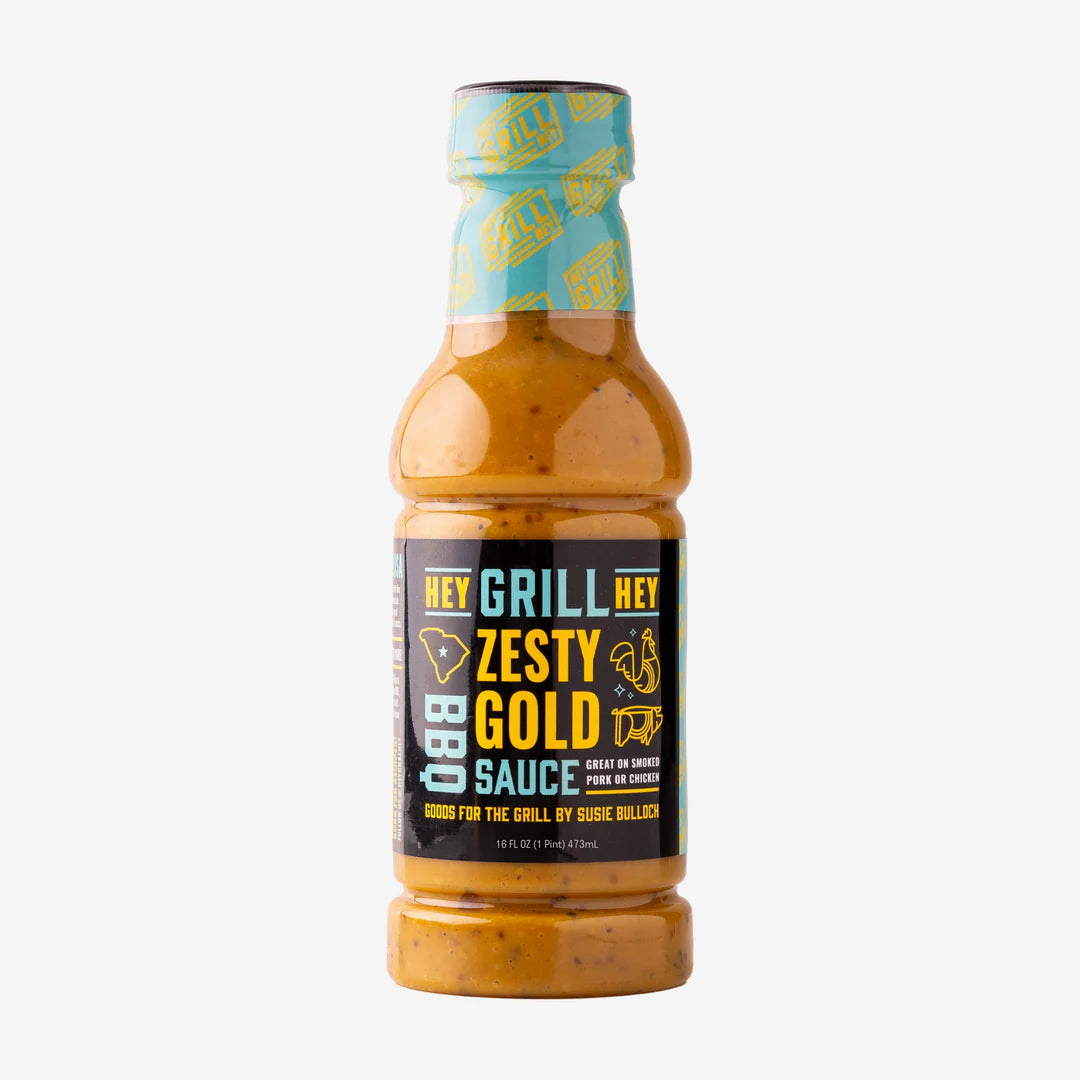 Zesty Gold Sauce 12ct Case - Hey Grill Hey