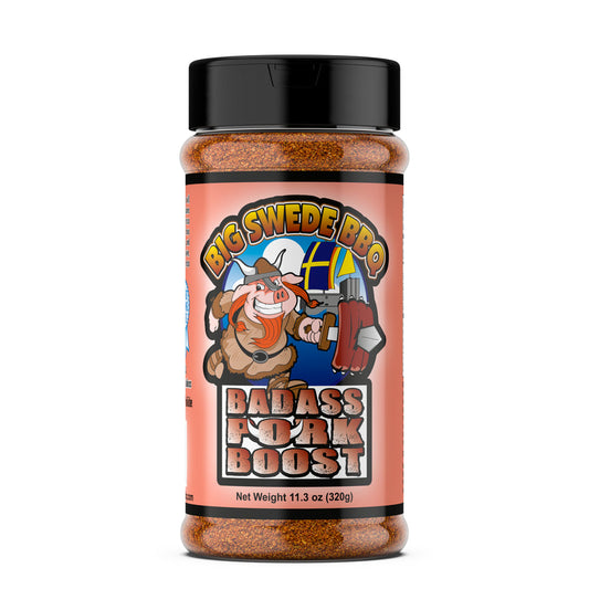 Badass Pork Boost 12ct Case - Big Swede BBQ
