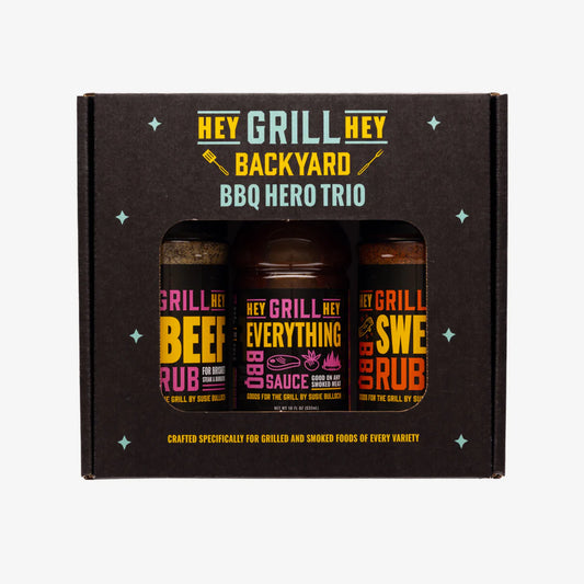 BBQ Hero Trio 6ct Case - Hey Grill Hey