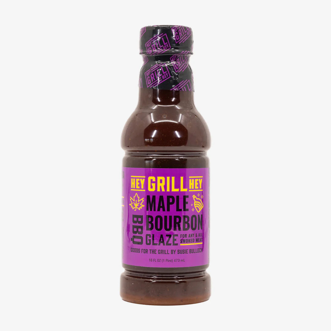 Maple Bourbon Glaze 12ct Case - Hey Grill Hey