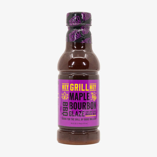 Maple Bourbon Glaze 12ct Case - Hey Grill Hey