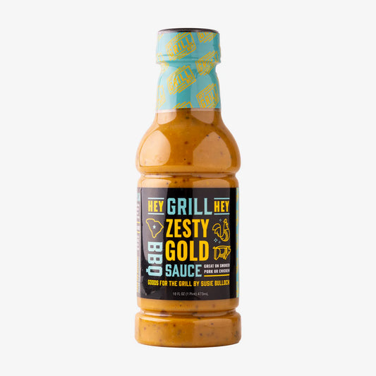 Zesty Gold Sauce 12ct Case - Hey Grill Hey