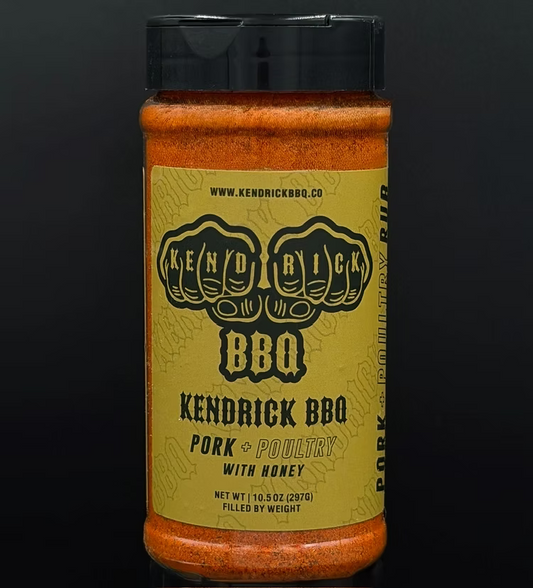 Pork & Poultry with Honey 12ct Case - Kendrick BBQ